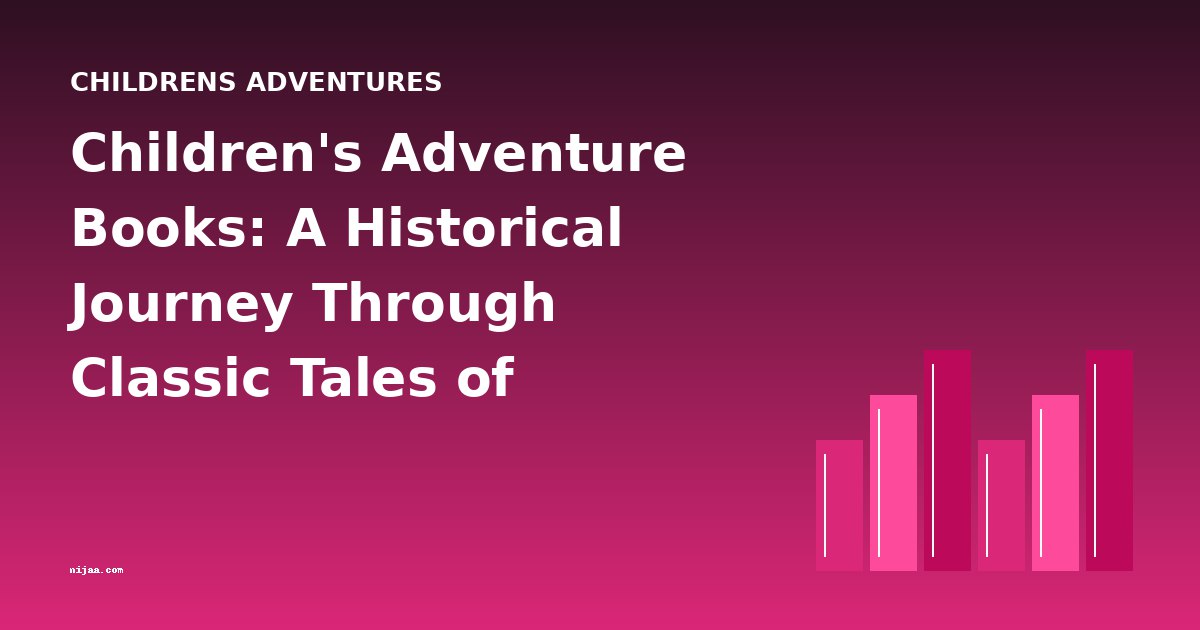 Children's Adventure Books: A Historical Journey Through Classic Tales of Exploration and Courage