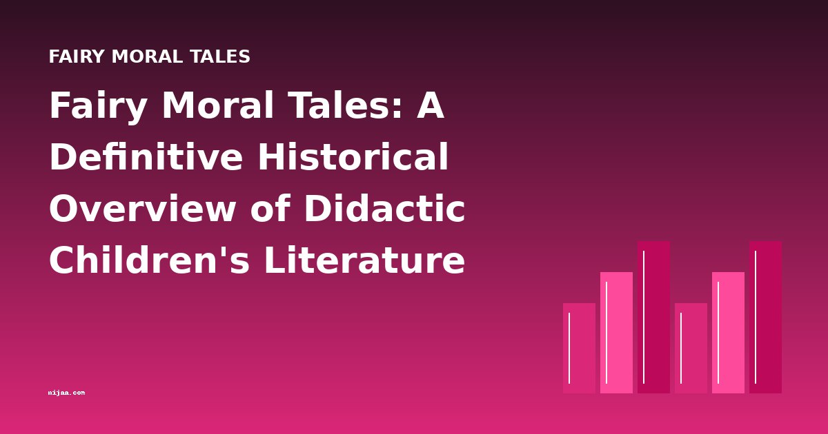 Fairy Moral Tales: A Definitive Historical Overview of Didactic Children's Literature