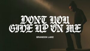 Don't You Give Up On Me by Brandon Lake Mp3 download with Lyrics