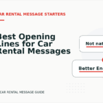 Best Opening Lines for Car Rental Messages