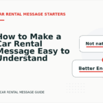 How to Make a Car Rental Message Easy to Understand