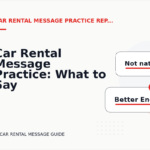 Car Rental Message Practice: What to Say Instead